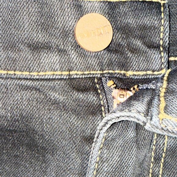 Golden Denim LA - Mens - 32x34 Jeans Black - Clean Dark Wash Streetwear Staple - Picture 3 of 7